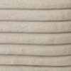 Stripy pläd fuskpäls taupe