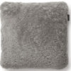 Curly kuddfodral natural grey