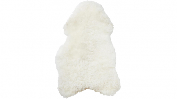 SW-LA50101 Nelly fårskinn natural offwhite