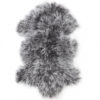 Shansi fårskinn grey snowtop
