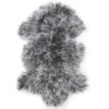 Shansi fårskinn grey snowtop