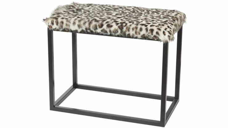 Palle bänk M leopard/black