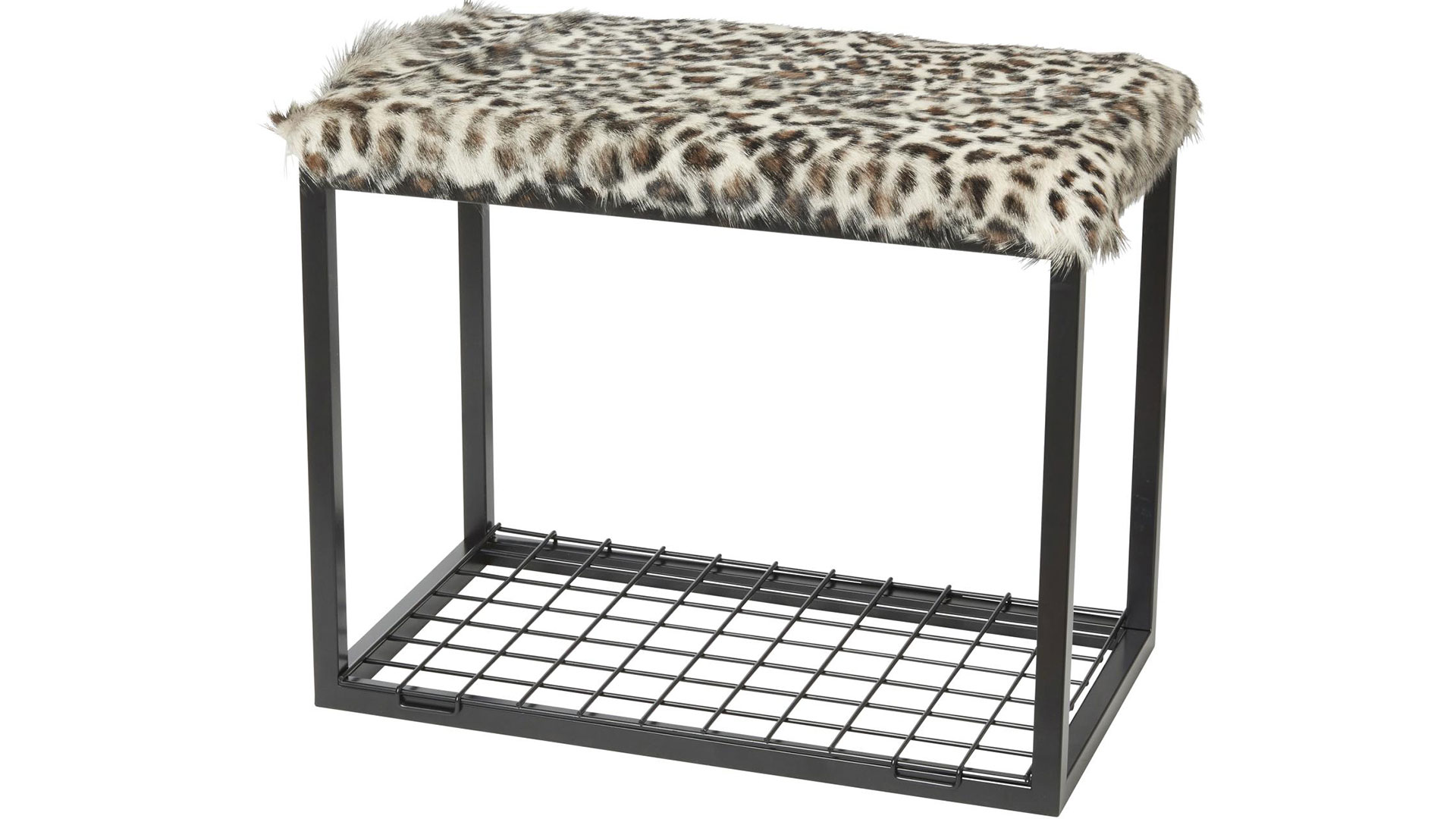 Palle bänk M leopard/black