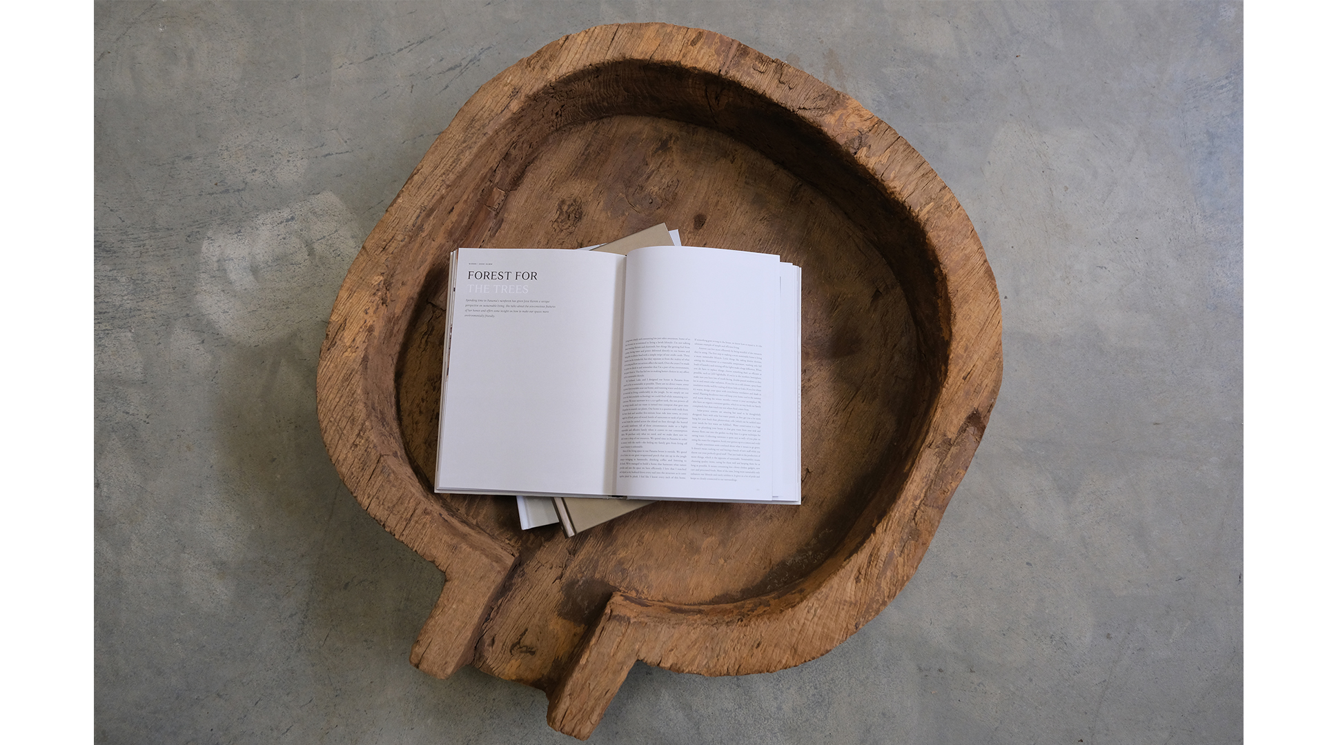 Simon stort träfat trä med patina