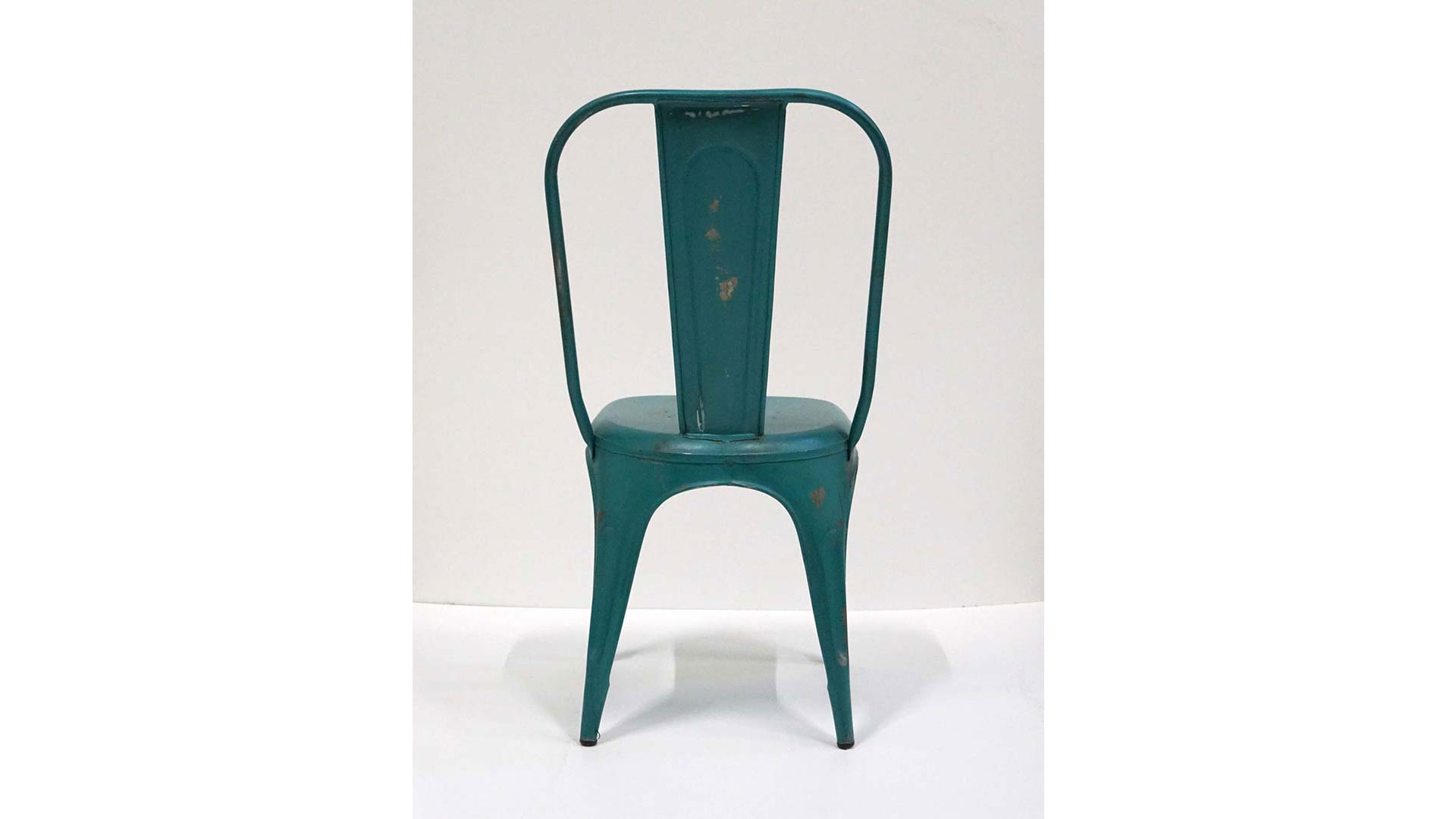 Industri stol turkosblå