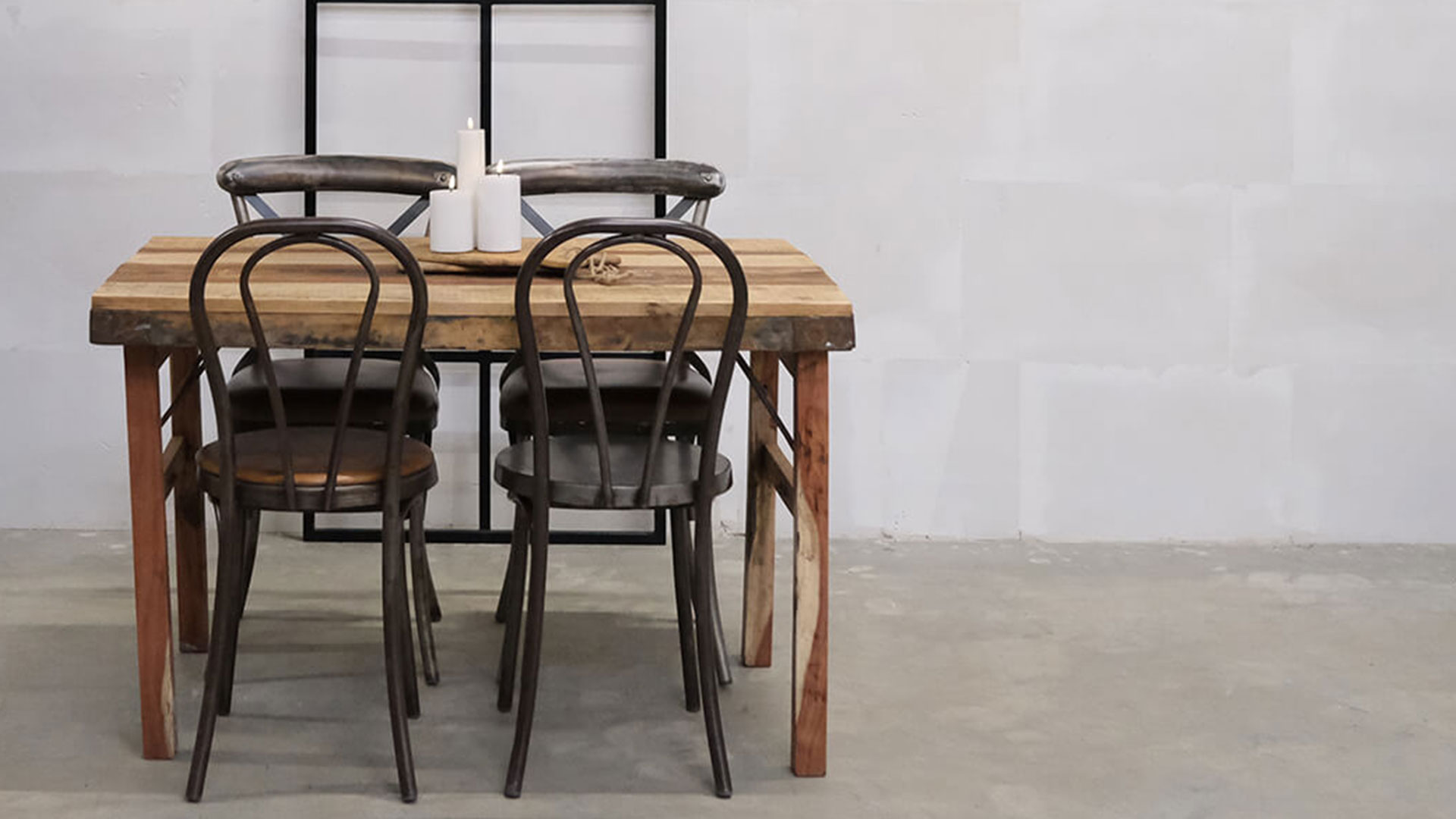 Loke industriell stol järn