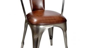 Living Stoppad stol, shiny/brun