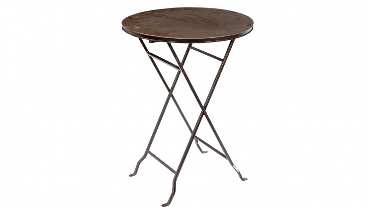 Vintage metall cafébord 55cm