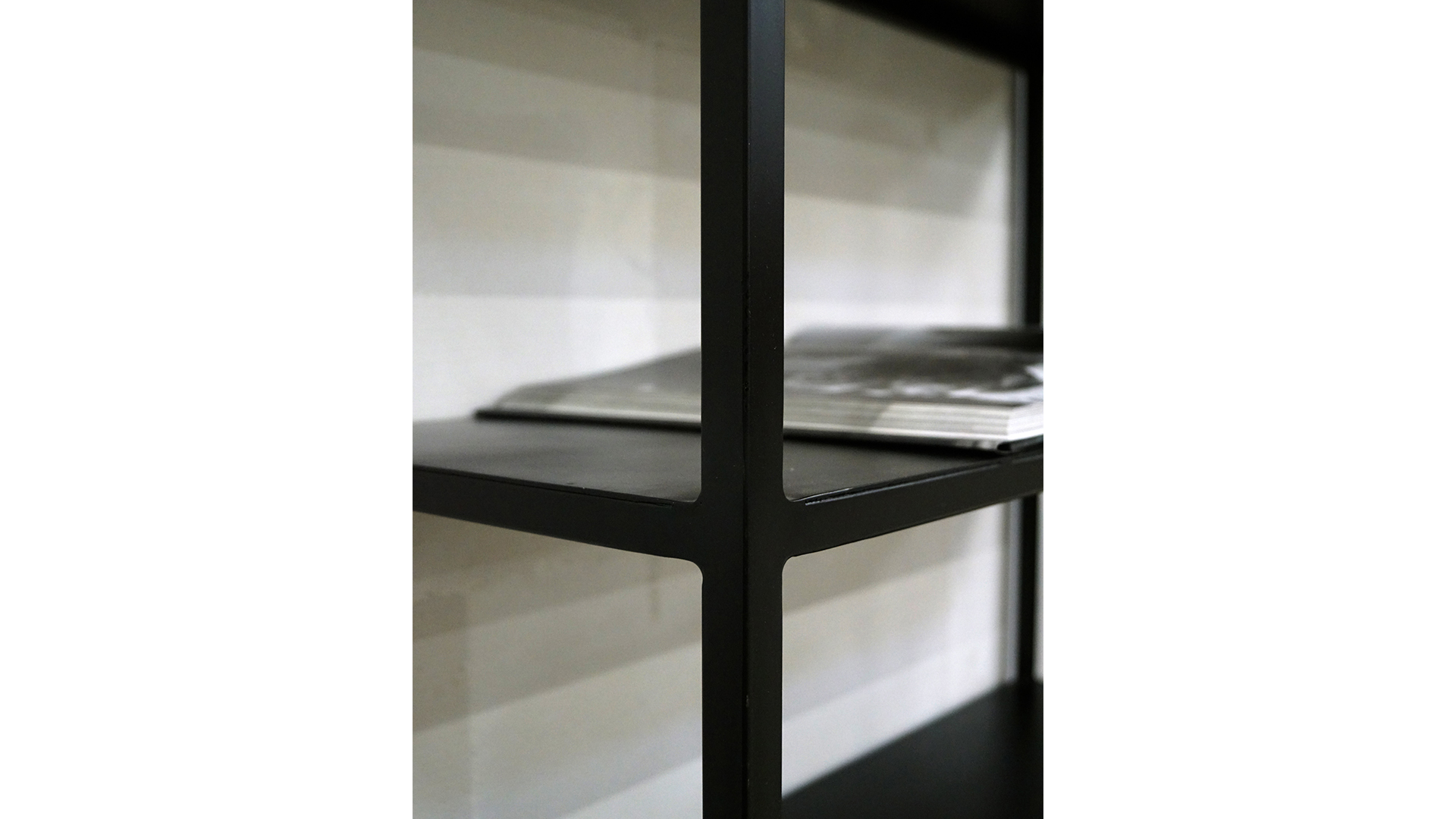 Seattle hylla svart järn hög