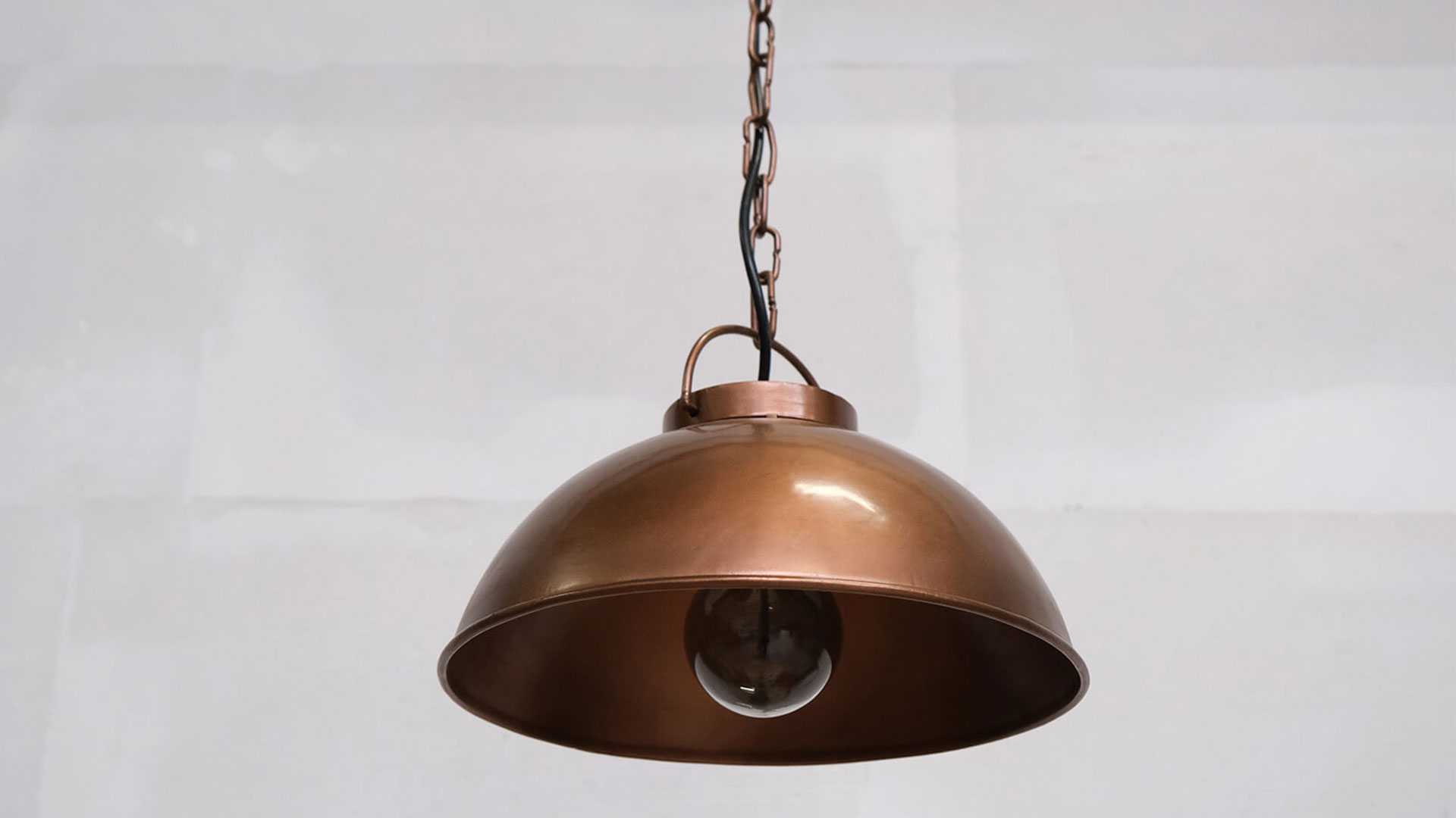 Thormann taklampa industri koppar