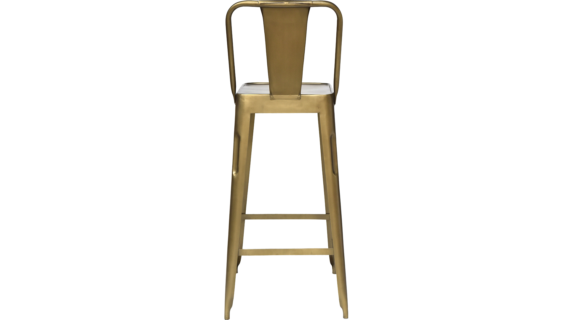 Industri barstol antikmässing