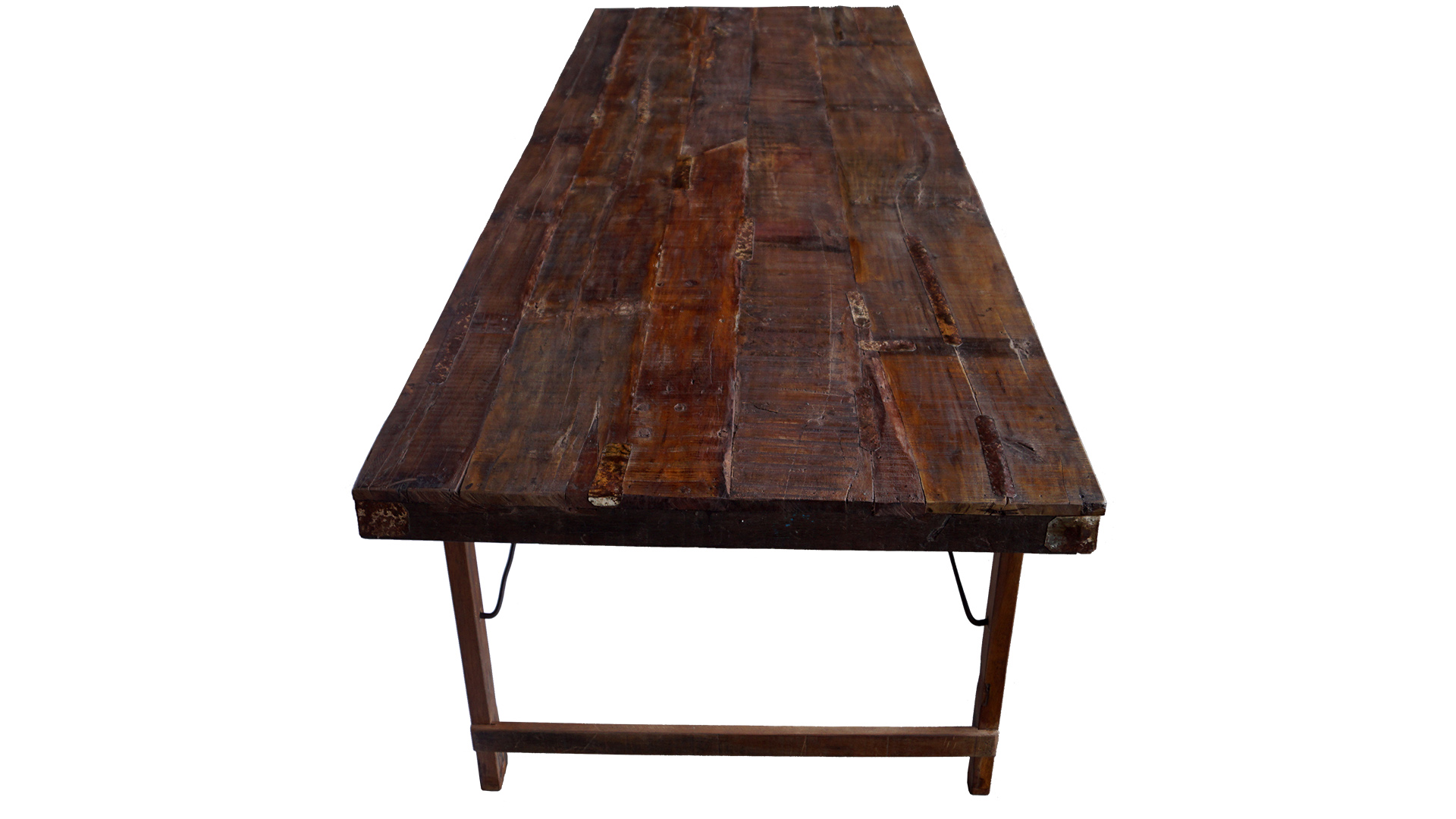 Vintage rustik matbord XL trä 250cm