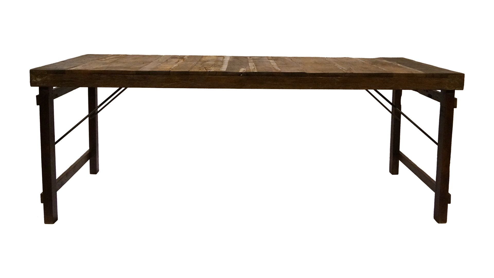 Vintage rustik matbord trä 180 cm