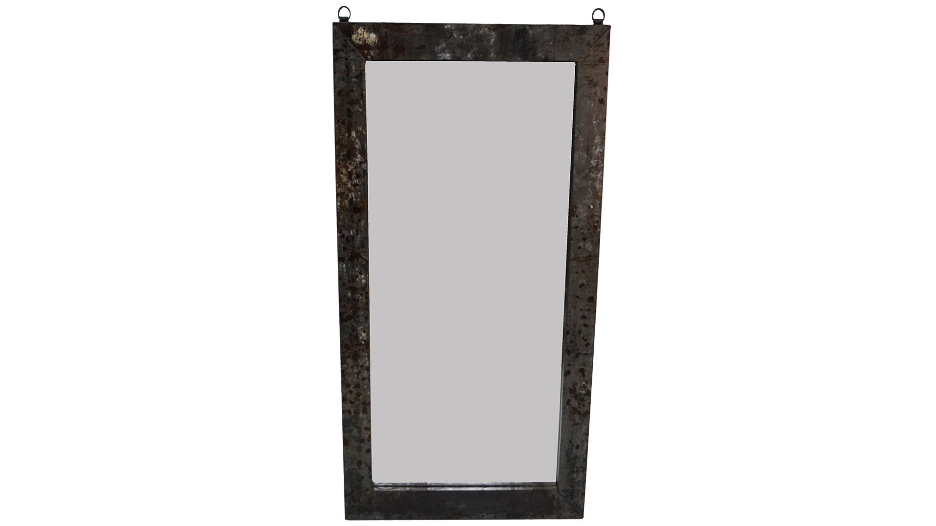 Iron spegel järn med patina