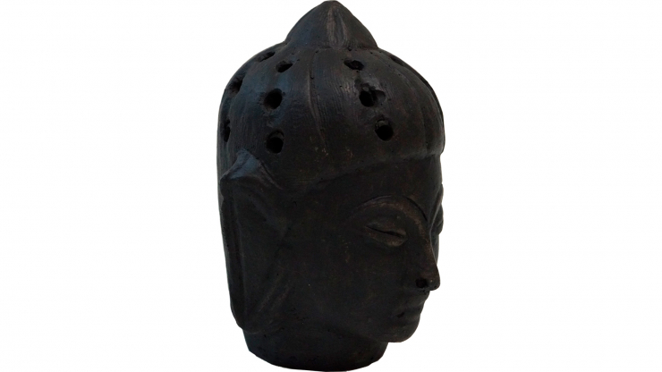Buddha huvud lera