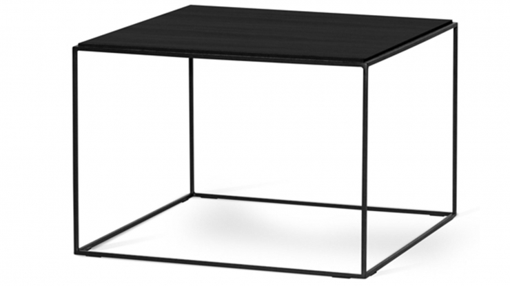 Lime soffbord svartbets 70cm