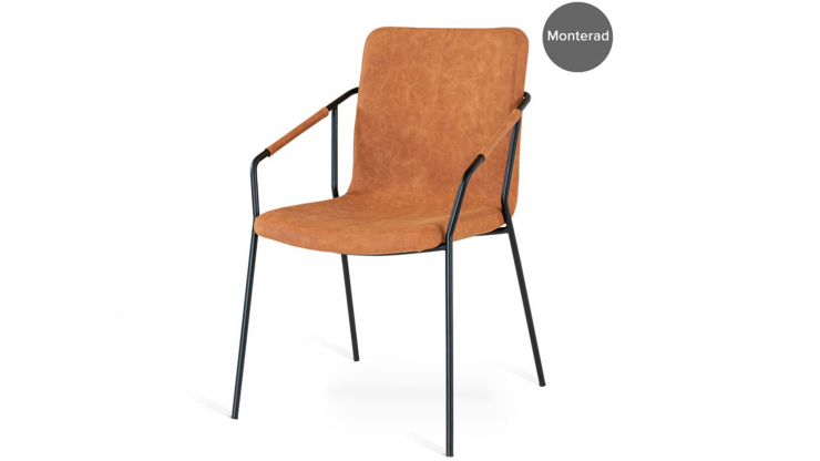 TO-218022 Evo stol cognac/svart