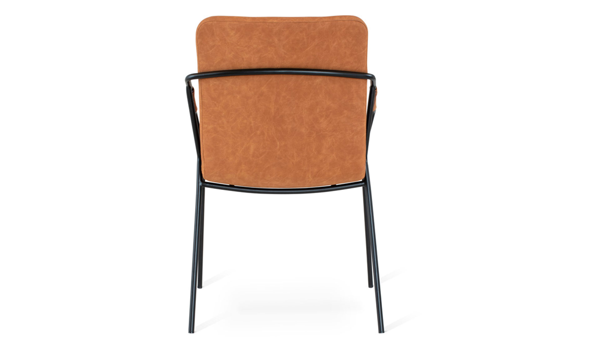 Evo stol cognac/svart