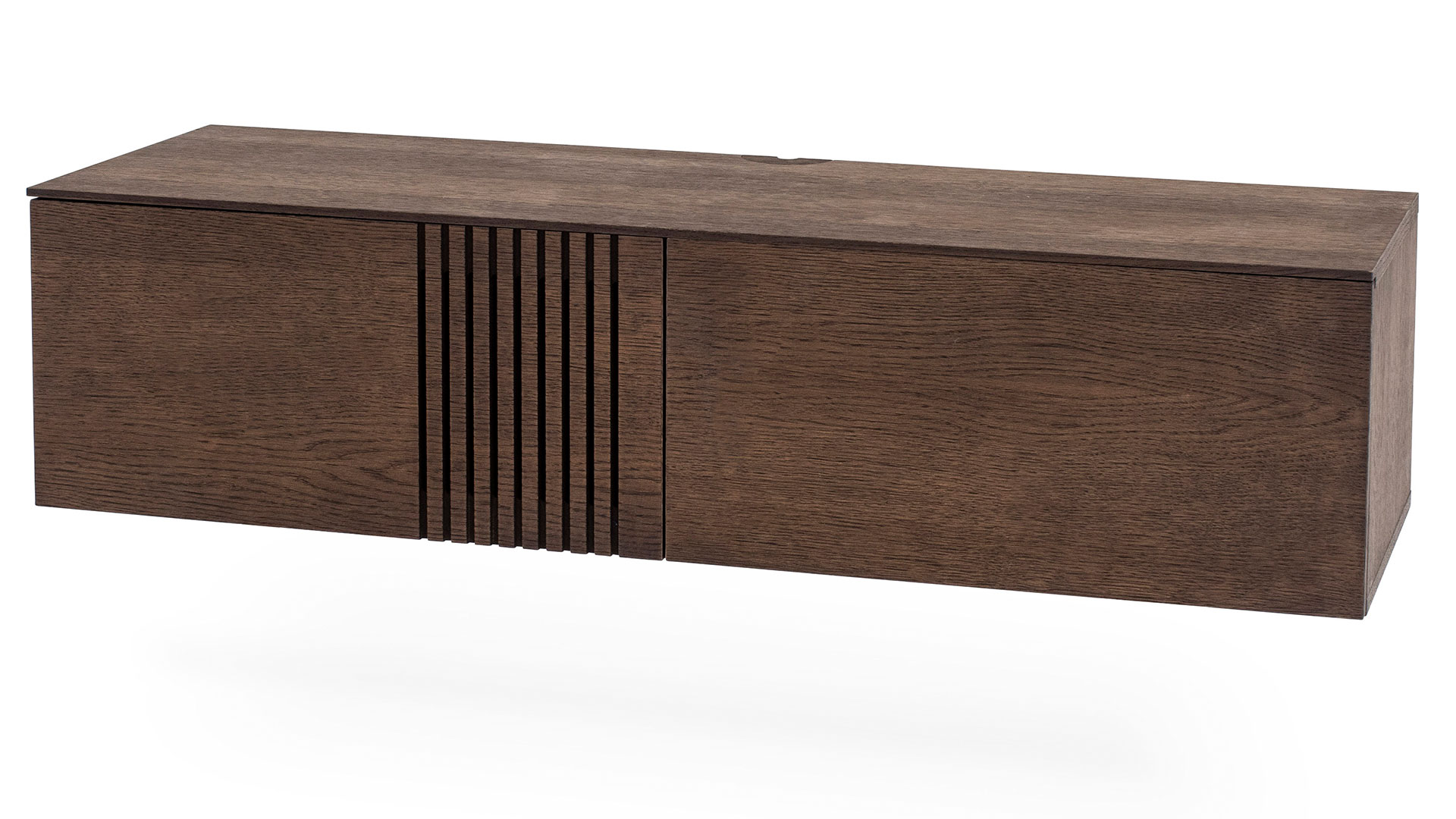 Joel mediabänk rökbetsad ek 120cm