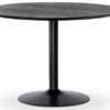 TO1910014 Miles runt matbord svartbets 110cm