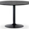 TO1910014_1 Miles runt matbord svartbets 110cm