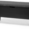 TORKEL-039706-103611_1 Klinte bänk 90 svart/Nojus grått ulltyg