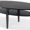 Tango soffbord svart 130cm