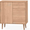 Scandi sideboard liten oljad ek