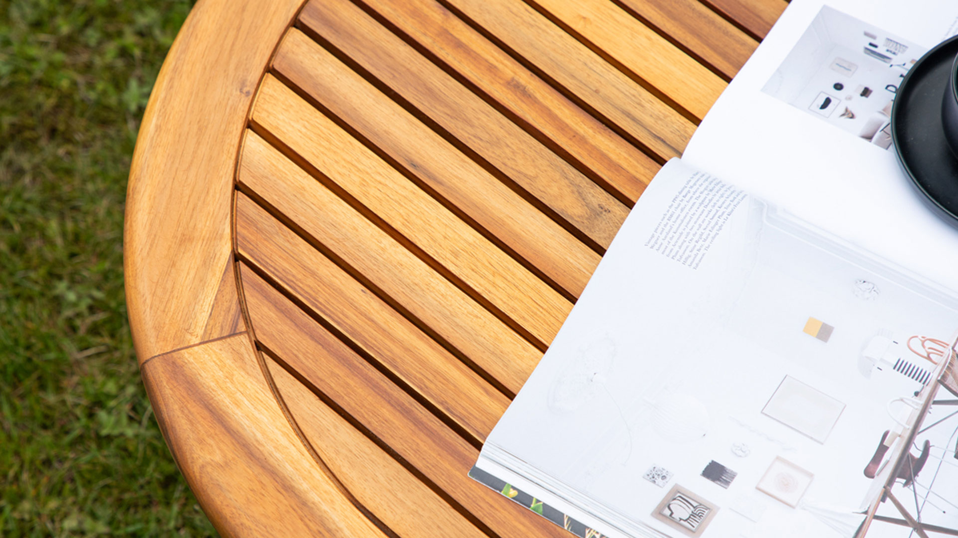 Lumpur soffbord akacia