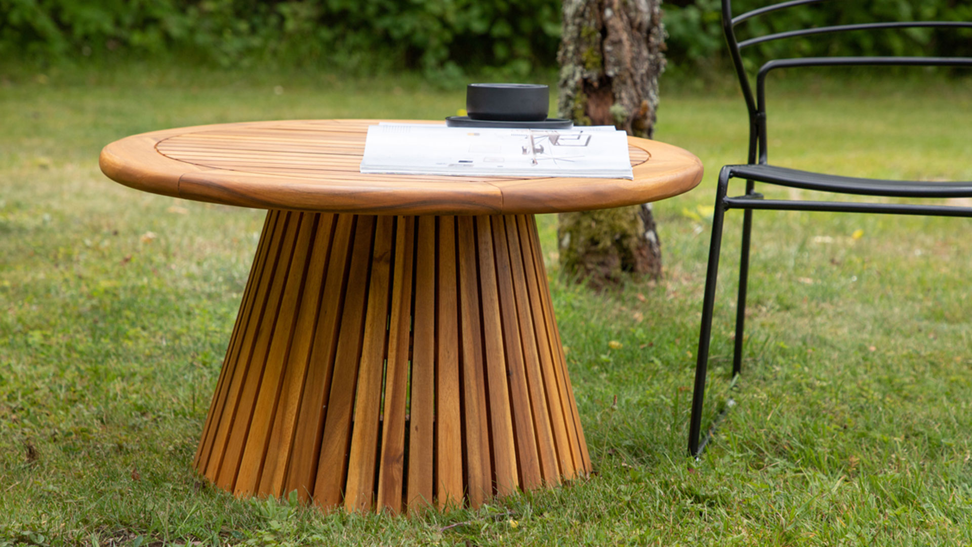 Lumpur soffbord akacia