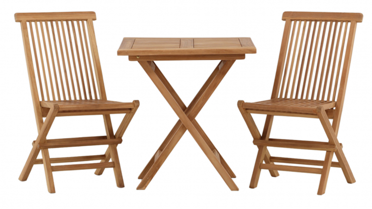 VD-GR22798 Kenya cafégrupp teak