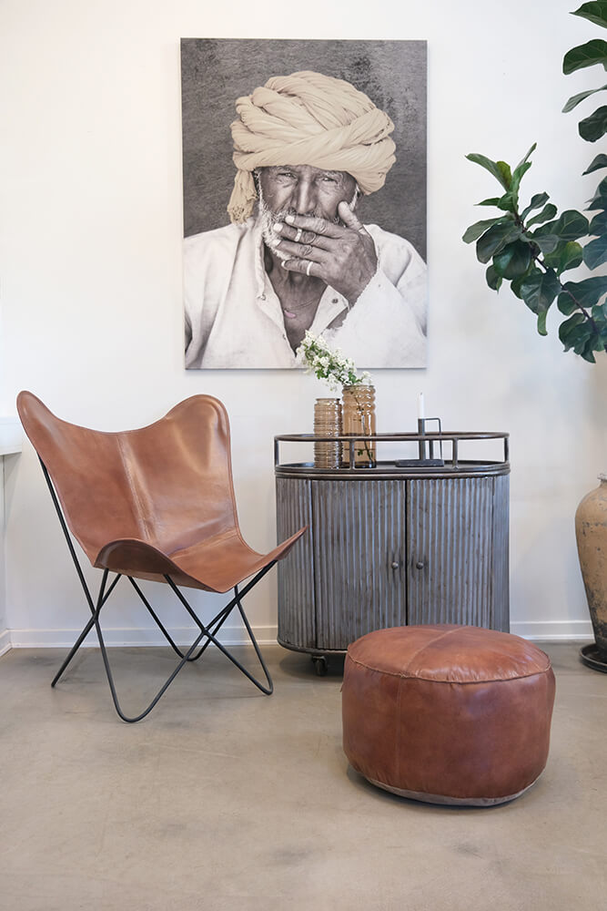 Lazenby loungefåtölj fladdermus